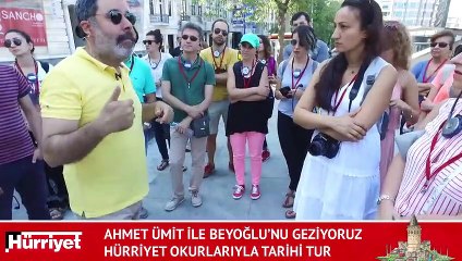 Ahmet Ümit ile unutulmaz bir Beyoğlu turu