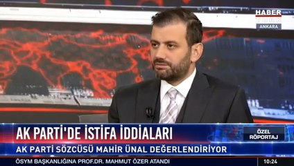AK Parti Sözcüsü Ünal'dan istifa iddialarıyla ilgili açıklama