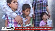 Ezidi aile 6 aylık bebeklerini bırakıp kaçtı