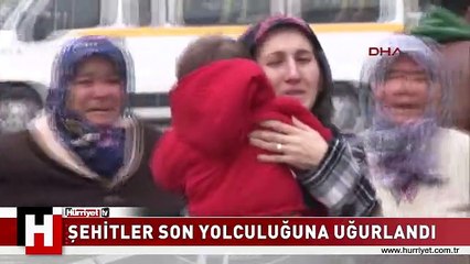 ŞEHİT ASKERLERİN AİLELERİ İZMİR'E KOŞTU