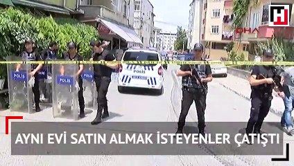 Aynı evi satın almak isteyenler arasında çatışma çıktı