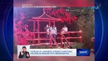 Korean at Japanese-themed Christmas village sa Baguio City, binuksan na | Saksi