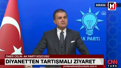 AK Parti’den Diyanet İşleri Başkanı’nın tartışılan ziyareti hakkında açıklama