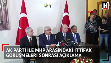 AK Parti-MHP ittifakı için sıcak gelişme