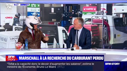 Après plusieurs essais, Alain Marschall a réussi à trouver du carburant
