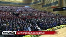 AK Parti'nin cumhurbaşkanı adayı Recep Tayyip Erdoğan