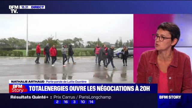 Nathalie Arthaud (@n_arthaud): On devrait réquisitionner les profits de TotalEnergies et d'Esso