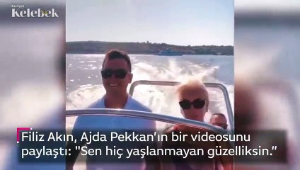 Filiz Akın, Ajda Pekkan’ın bir videosunu paylaştı: "Sen hiç yaşlanmayan güzelliksin.”