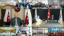 Cumhurbaşkanı Erdoğan, AK Partinin 81 İl Teşkilatı ile videokonferans yöntemiyle bayramlaştı