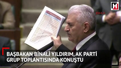 Başbakan Yıldırım'dan CHP'ye: Belgelerle geldim