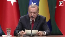 Türkiye Cumhurbaşkanı Recep Tayyip Erdoğan açıklamalarda bulundu