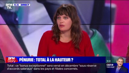 Alma Dufour: "C'est normal que le gouvernement demande à Total de céder pour éviter la crise"