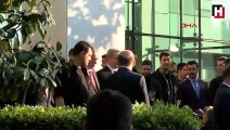 Cumhurbaşkanı Erdoğan Ak Parti İl Başkanlığı’ndan ayrıldı