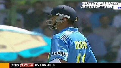 Shoaib Akhtar came for his Final Spell    India were cruising at that point   PAK V IND   2004