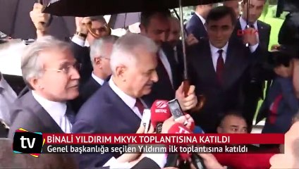 Binali Yıldırım MKYK toplantısına katıldı