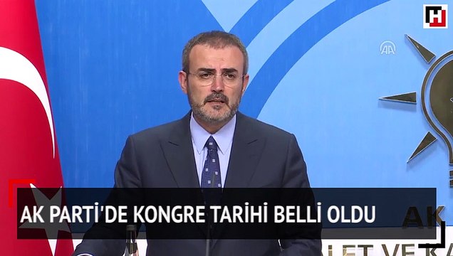 AK Parti'de kongre tarihi belli oldu