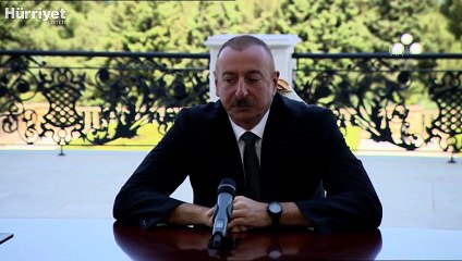 Bakan Akar ve Azerbaycan Cumhurbaşkanı Aliyev'den 'iş birliği' vurgusu