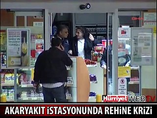 AKARYAKIT İSTASYONUNDA DEHŞET ANLARI