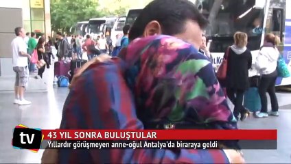 43 yıl sonra film gibi buluşma