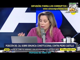 DECANO DEL CAL DICE: LA FISCAL DE LA NACIÓN ESTÁ ACTUANDO CORRECTAMENTE , ES INOBJETABLE SU TRABAJO