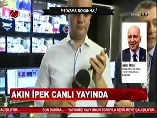 Akın İpek canlı yayında konuştu