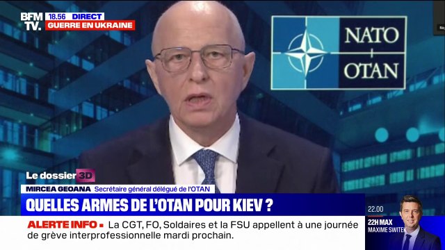 Mircea Geoana, secrétaire général délégué de l'Otan: Nous assistons l'Ukraine, mais nous investissons en même temps davantage dans la sécurité de l'Europe