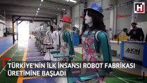 Türkiye’nin ilk insansı robot fabrikası, üretimine başladı