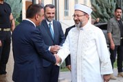 Siirt haberleri... Diyanet İşleri Başkanı Erbaş, Siirt Valiliğini ziyaret etti