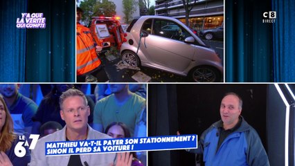 La voiture de Matthieu Delormeau embarquée par la fourrière en direct !