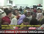 1 TL'LİK AYAKKABI İZDİHAMI