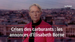 Crises des carburants : les annonces d’Élisabeth Borne