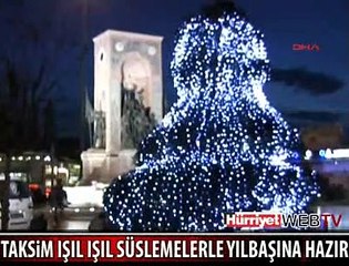 TAKSİM YILBAŞINA HAZIR
