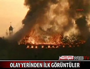 OLAY YERİNDEN İLK GÖRÜNTÜLER