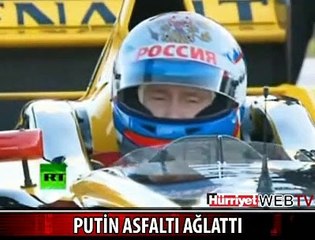 ATTAN İNDİ F1 ARACINA BİNDİ