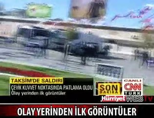 İŞTE OLAY YERİNDEN İLK GÖRÜNTÜLER