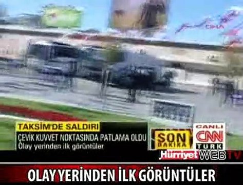 İŞTE OLAY YERİNDEN İLK GÖRÜNTÜLER