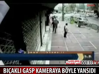 SOKAK ORTASINDA BIÇAKLI GASP