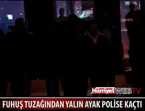 YALIN AYAK POLİSE SIĞINDI