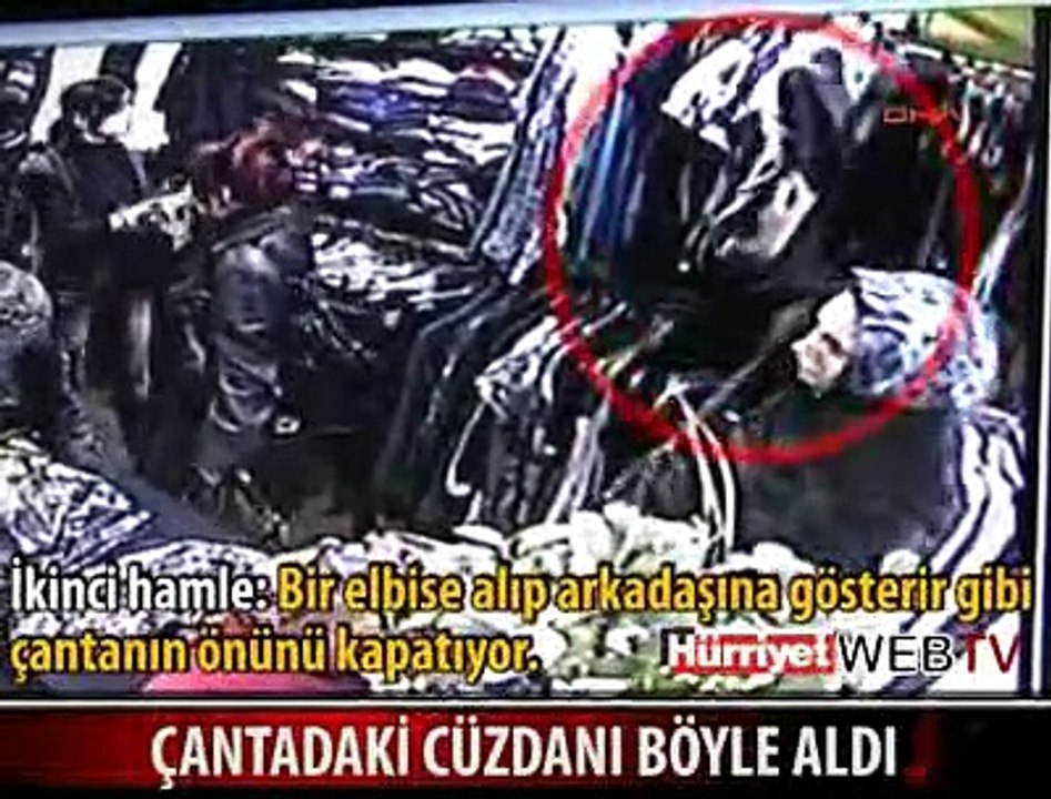 İŞTE SANİYE SANİYE HIRSIZLIK ANI