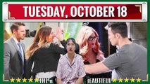 BB Tuesday, October 18 Full _ CBS The Bold and the Beautiful 10-18-2022 Spoilers