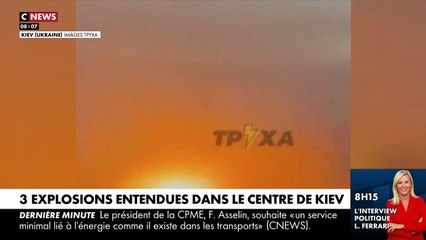 Guerre en Ukraine - Kiev a été ciblée tôt ce matin par des "attaques de drones kamikazes", a indiqué le chef de cabinet de la présidence ukrainienne
