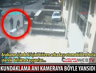OTOMOBİLİ İŞTE BÖYLE YAKTILAR
