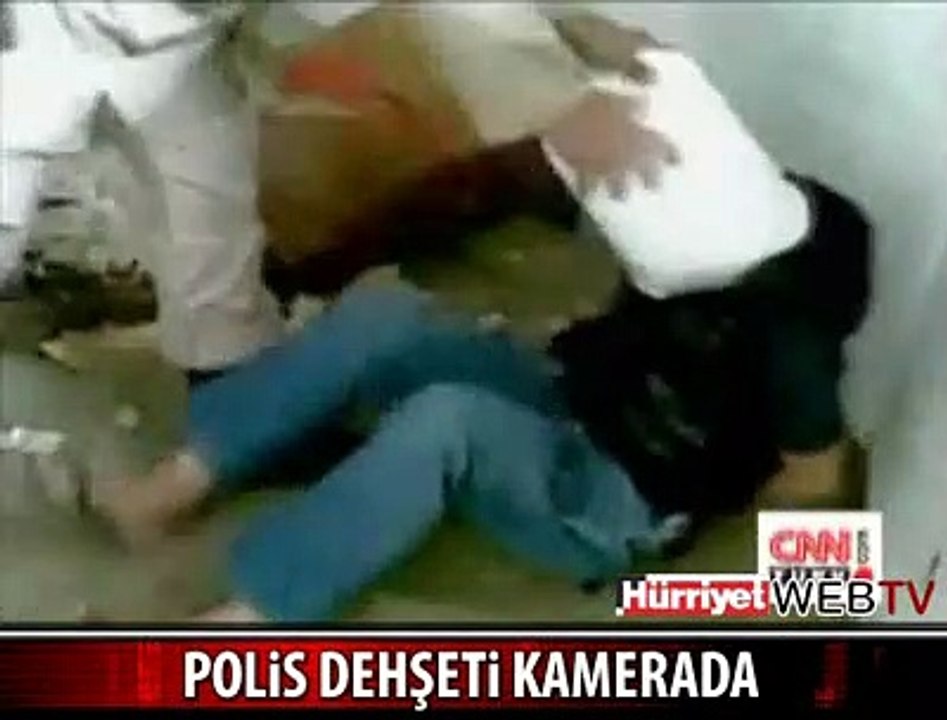 POLİS DEHŞETİ KAMERADA