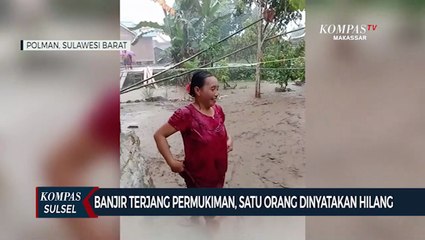 Banjir Terjang Pemukiman, Seorang Warga Hilang