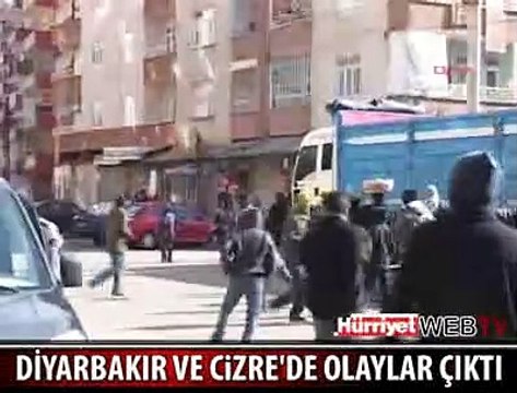 DİYARBAKIR VE CİZRE KARIŞTI