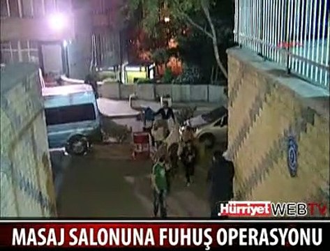 MASAJ SALONUNA FUHUŞ OPERASYONU