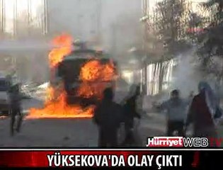 YÜKSEKOVA YİNE KARIŞTI