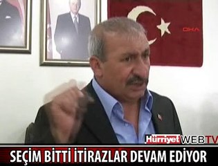 SEÇİM BİTTİ İTİRAZLAR DEVAM EDİYOR