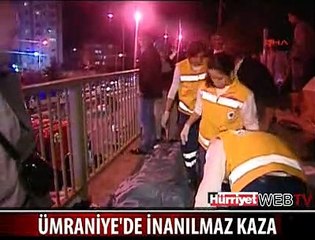 ARABANIN CAMINDAN ÇIKTI 2. KATA ÇARPTI