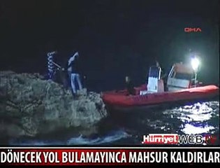 BALIK TUTARKEN MAHSUR KALDILAR